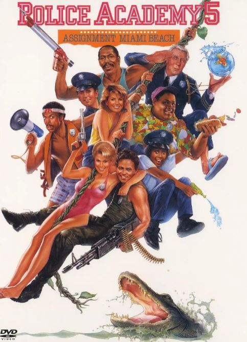 1988年美国7.1分喜剧片《警察学校5：迈阿密之旅》蓝光国英双语